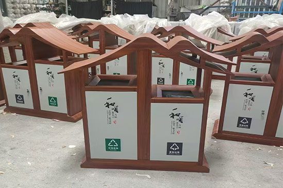 國(guó)風(fēng)韻味，戶外垃圾桶新貌驚艷亮相，共賞匠心之作！